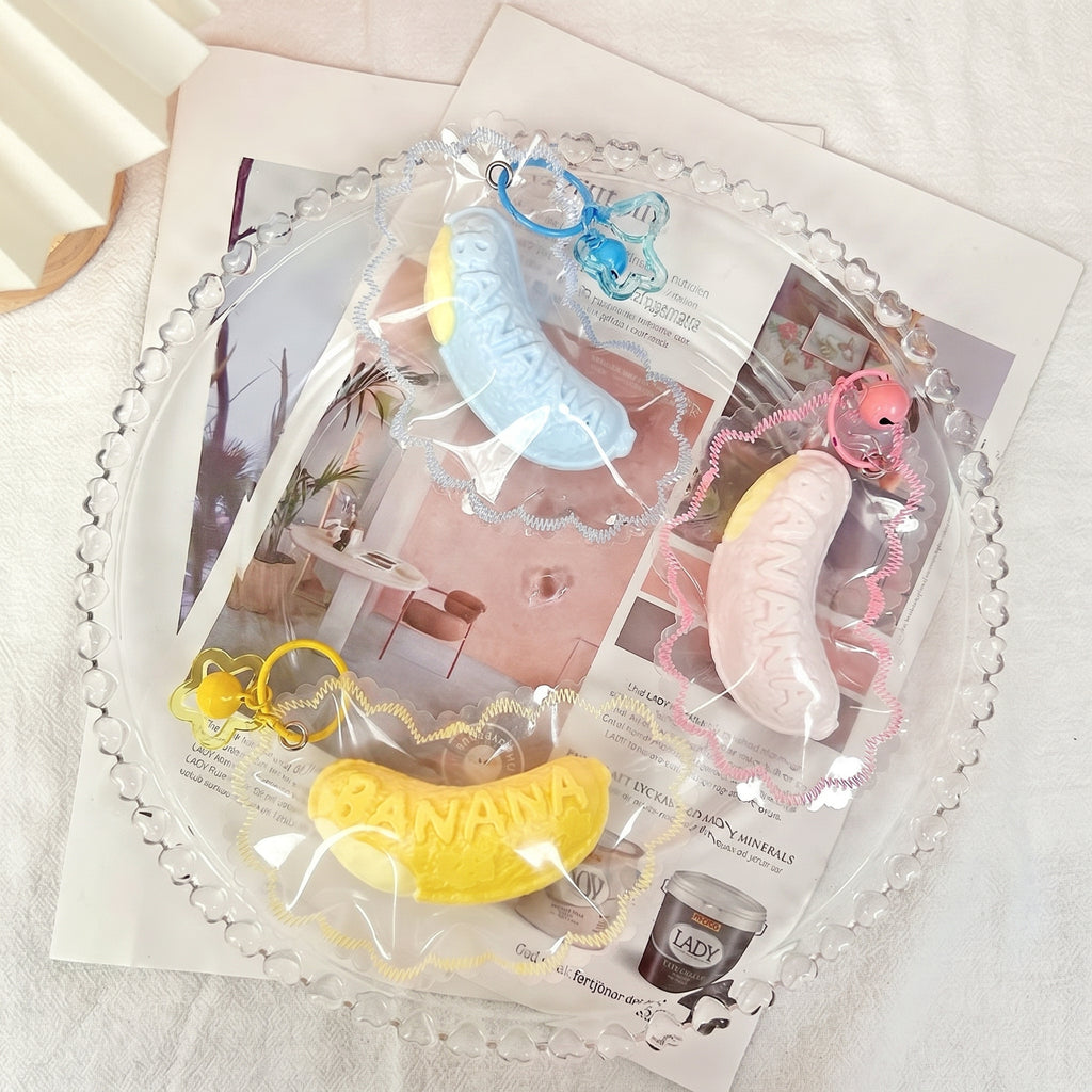Figomo Squishy de Plátano Antiestrés Kawaii