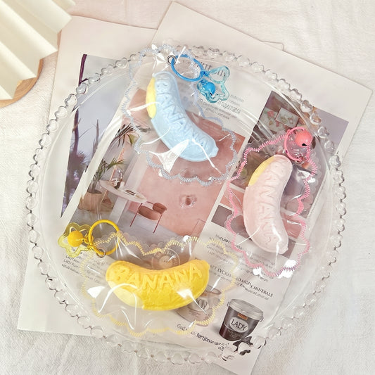 Figomo Squishy de Plátano Antiestrés Kawaii