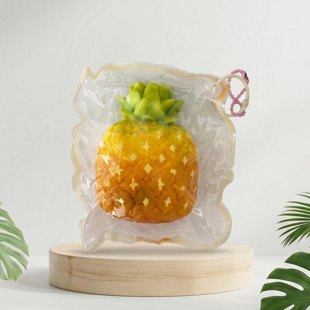 Juguete Squishy de Piña de Silicona /Silicone Pineapple Squishy Toy