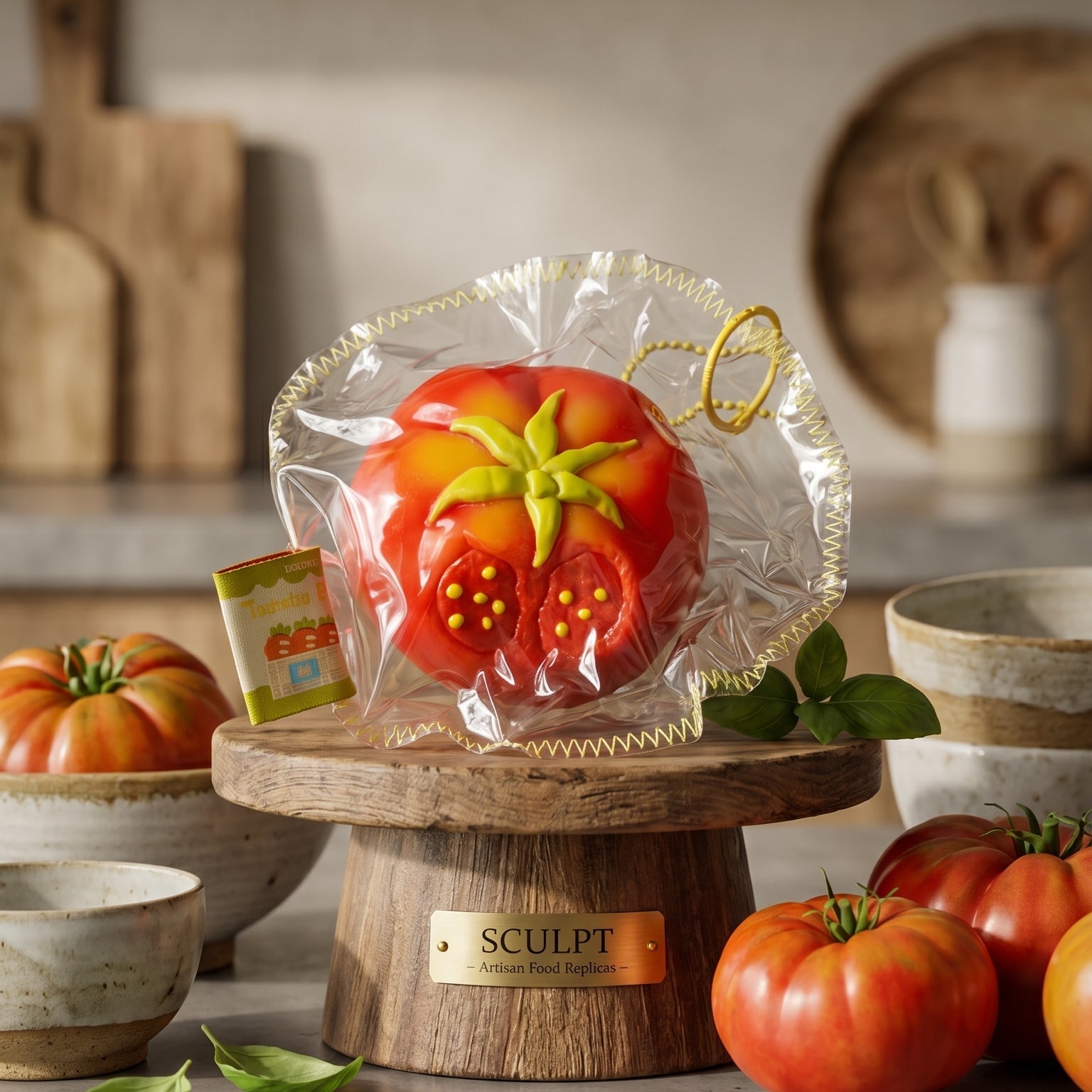 Juguete Squishy de Tomate de Silicona/Silicone Tomato Squishy Toy
